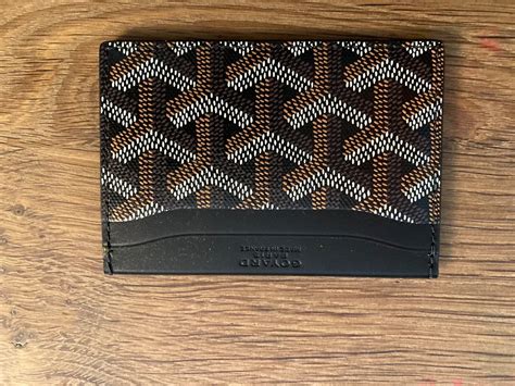 goyard card number|Goyard card holder retail price.